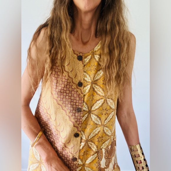 Indian Cotton Dress - Picture 2 of 4